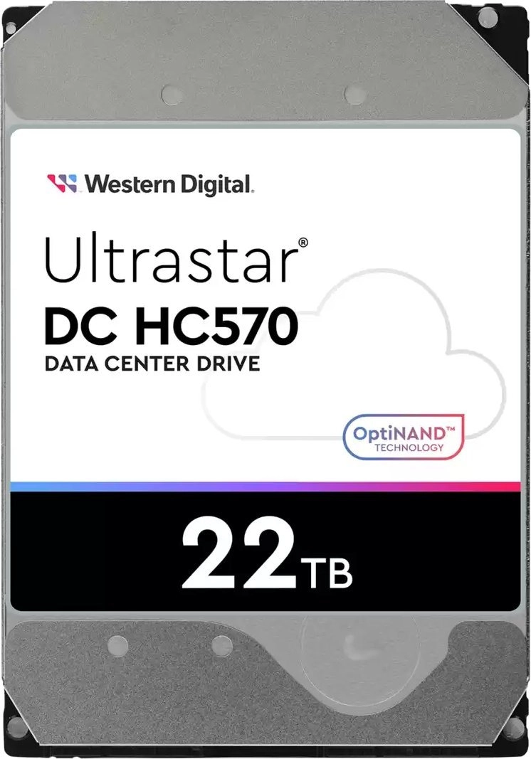 WD Ultrastar DC HC570 22TB 3