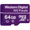 CSDCARD WD Purple (MICROSD 64GB) WDD064G1P0C-85AEL0