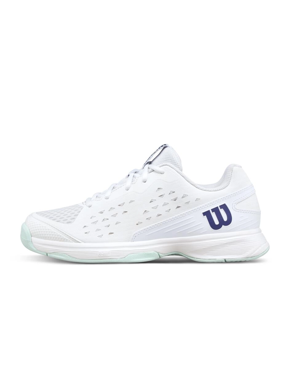 WILSON RUSH PRO JR L White/Bay/Skipper