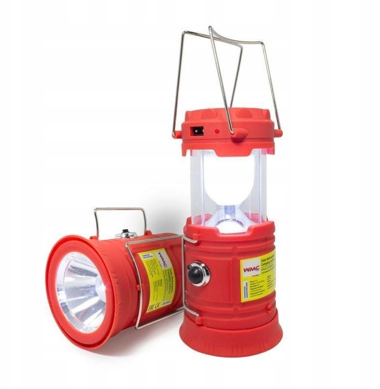 Lampa solarna LED akumulatorowa 50lm/30lm WMC-JBEL9902