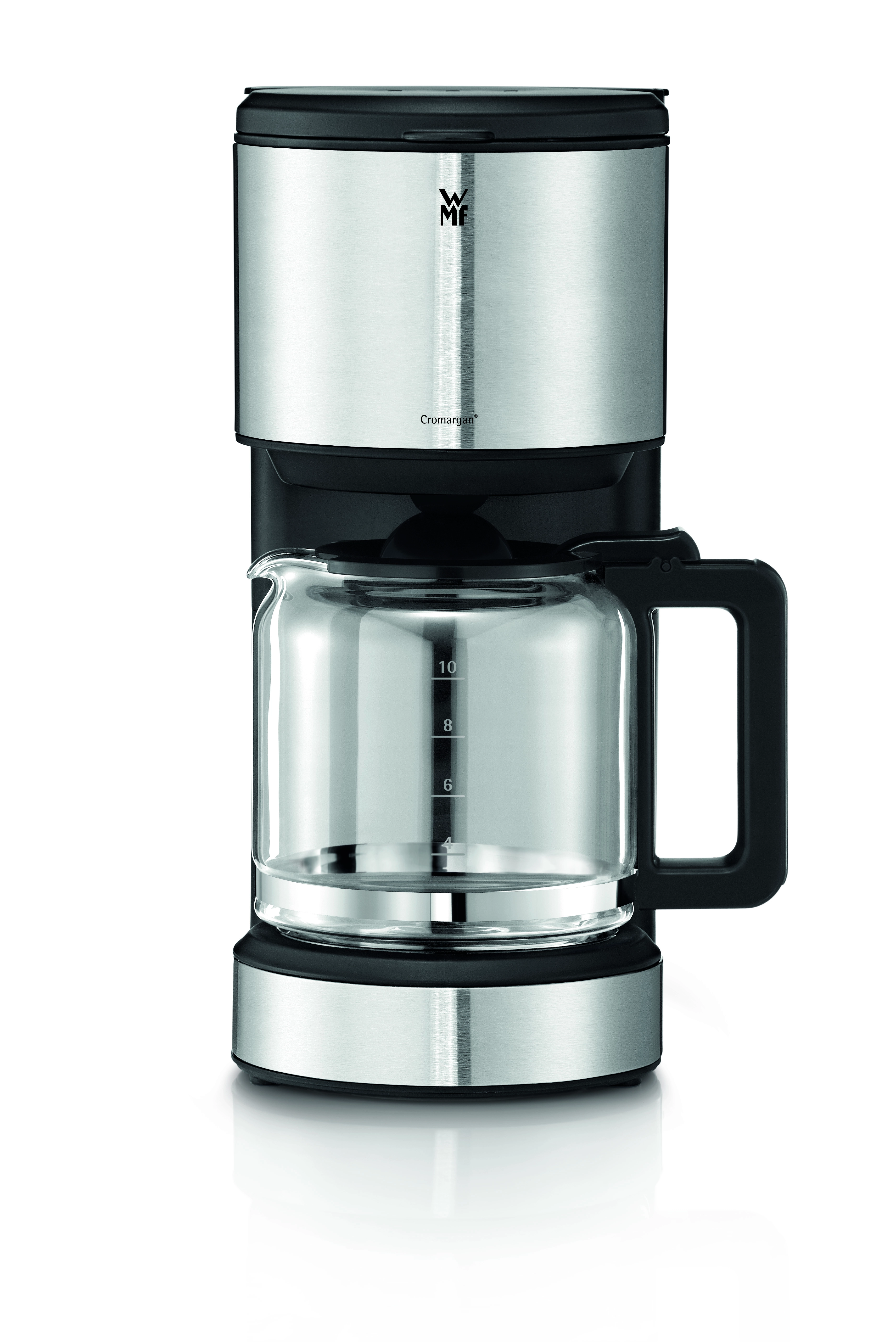 WMF Stelio 0412150011 Pusautomātisks Kafijas automāts ar karstā ūdens pilināšanu 1,25 L