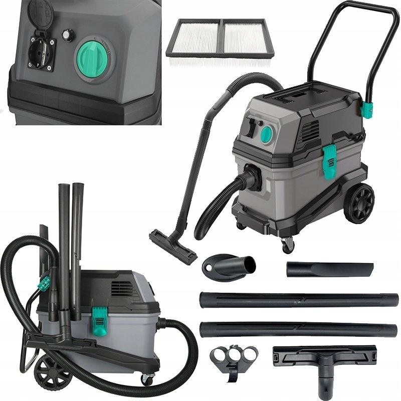 WAART ODKURZACZ BUDOWLANY Z AUTOOTRZĄSACZEM 1600W