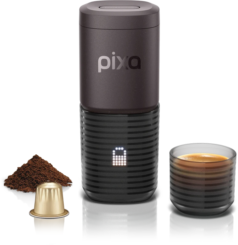 WACACO PIXAPRESSO DARK BURGUNDY portable coffee