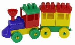 Wader Polesie Locomotive with wagon (36698)