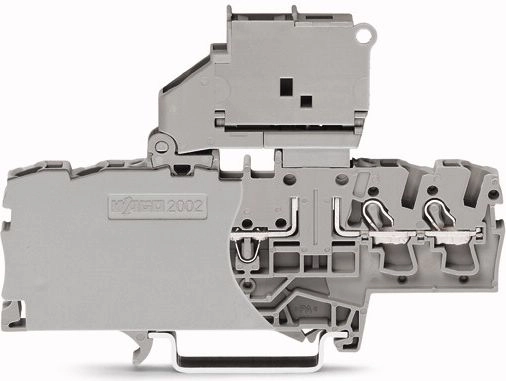 Wago Fuse terminal 2.5mm2 gray