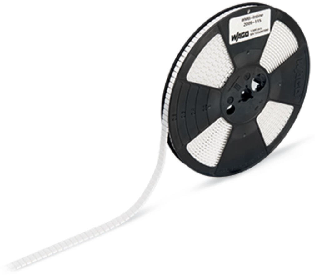 Wago WMB Inline marking strip white