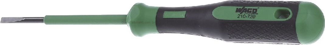 Wago Insulated flat mounting screwdriver 0