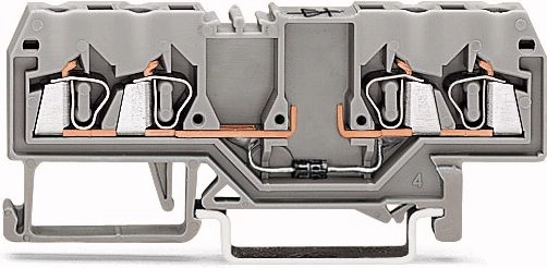 Wago 4-wire terminal block with diode