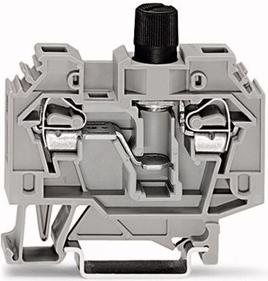 Wago Fuse terminal block 6mm2 gray