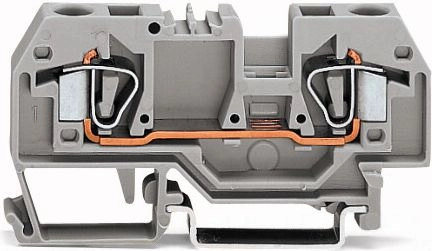 Wago 2-wire terminal block 6mm2 blue