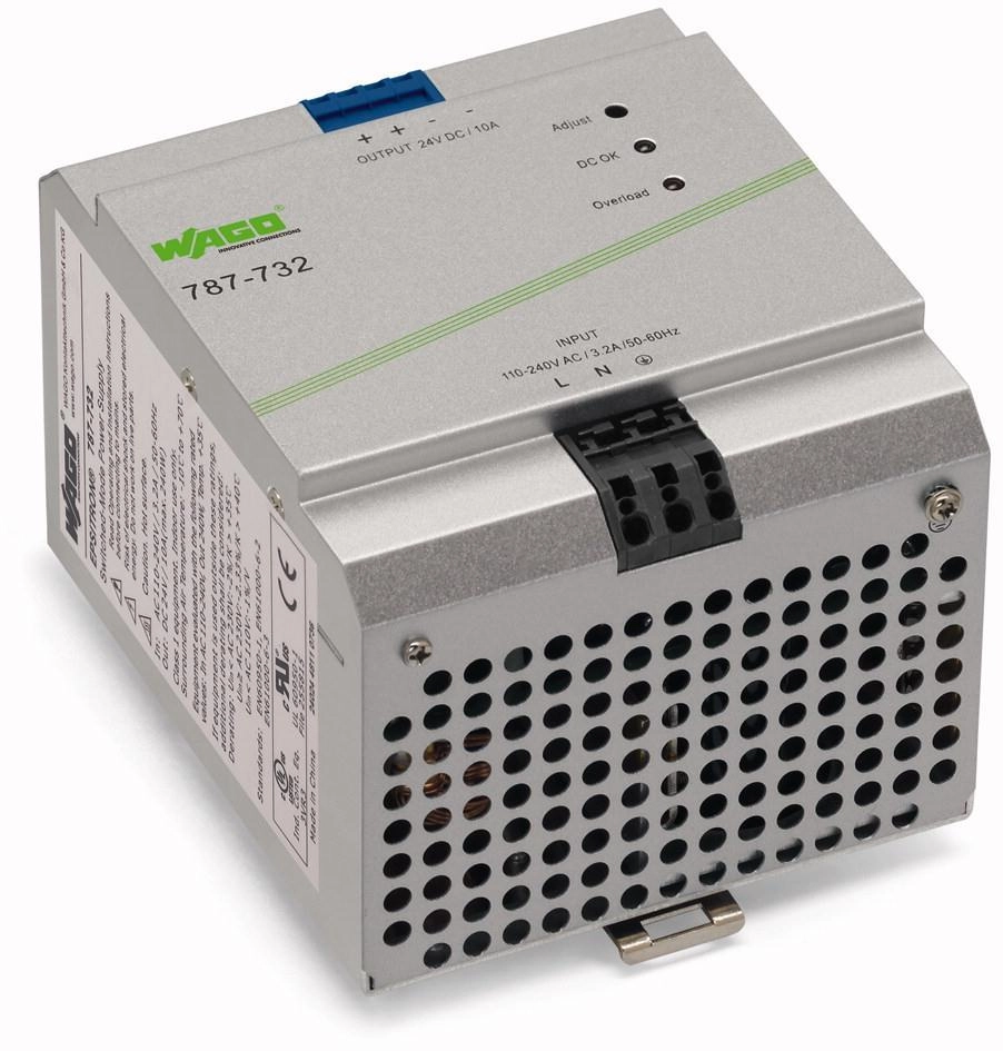 Wago 787-732 barošanas avotu vienība 240 W Pelēks