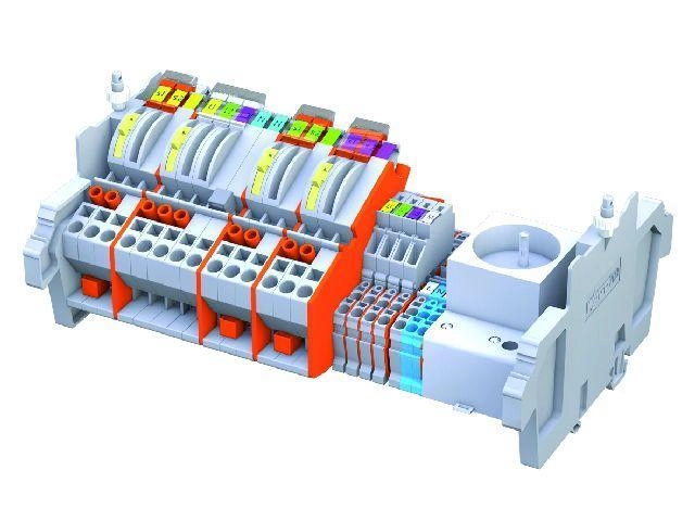 Wago Measuring strip with automatic short-circuiting