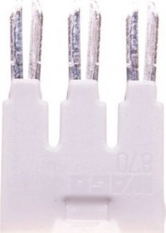 Wago 3-track jumper bridge 18A light