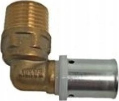 Wago Kolano PEX 20x1/2" GZ Raksa