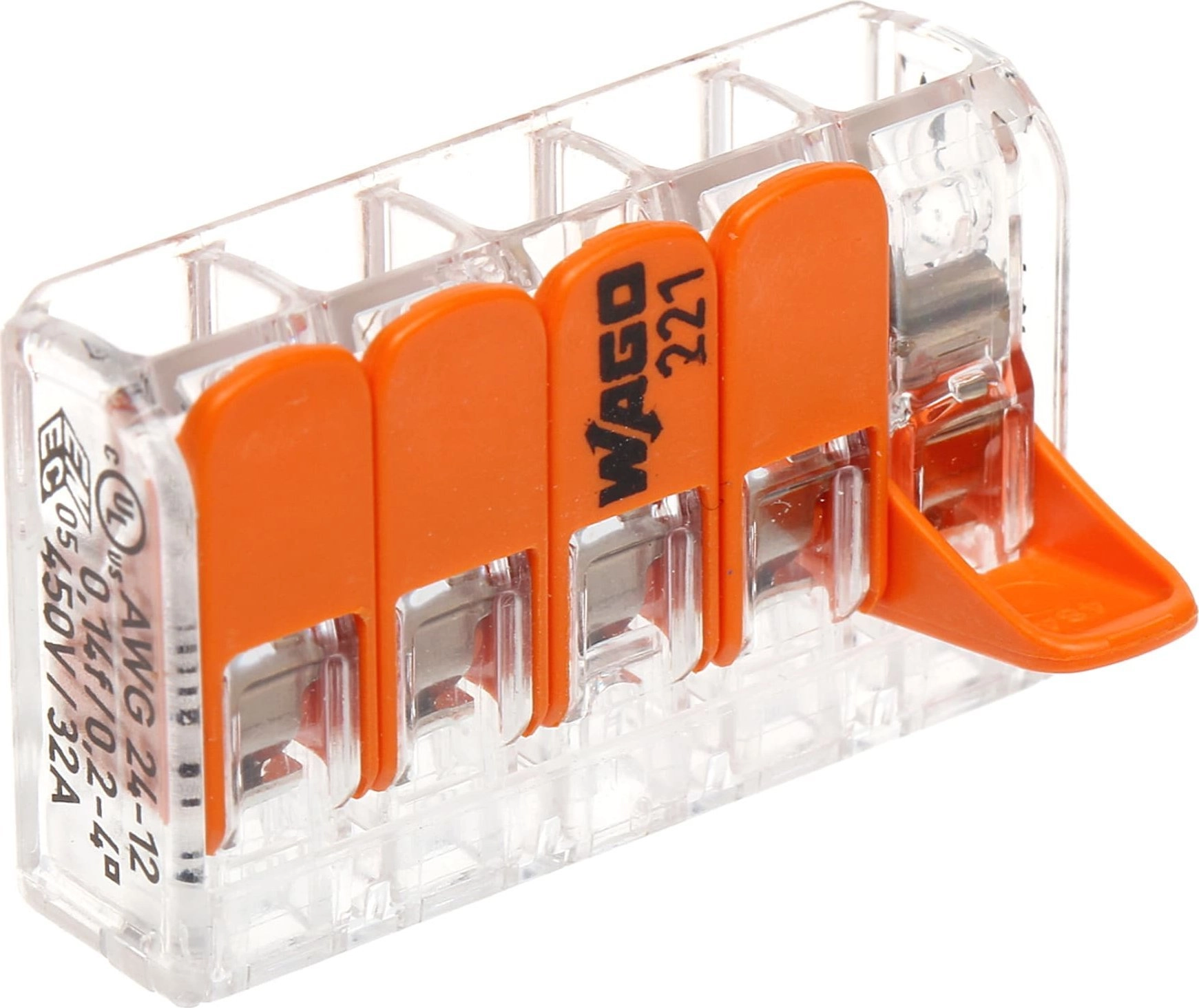 Wago ELECTRICAL CUBE WAGO-221-415*P6 WAGO-221-415*P6 5902431690025