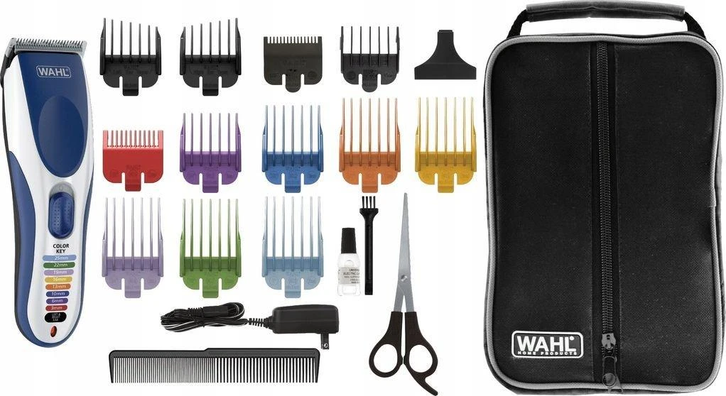 Wahl 09649-916  Blue  White  Thermoplastic Rubber