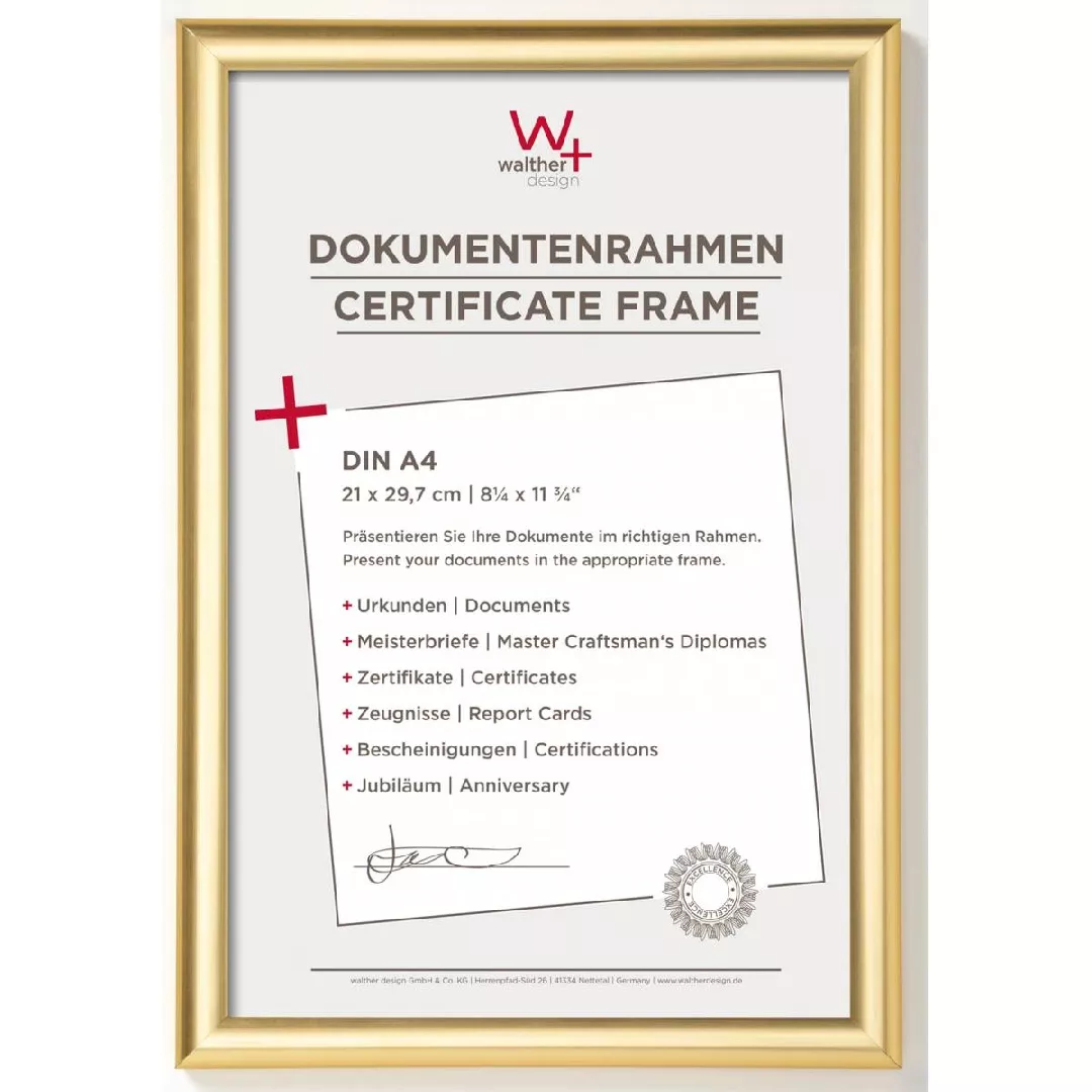 Walther Design KP130G picture frame Single