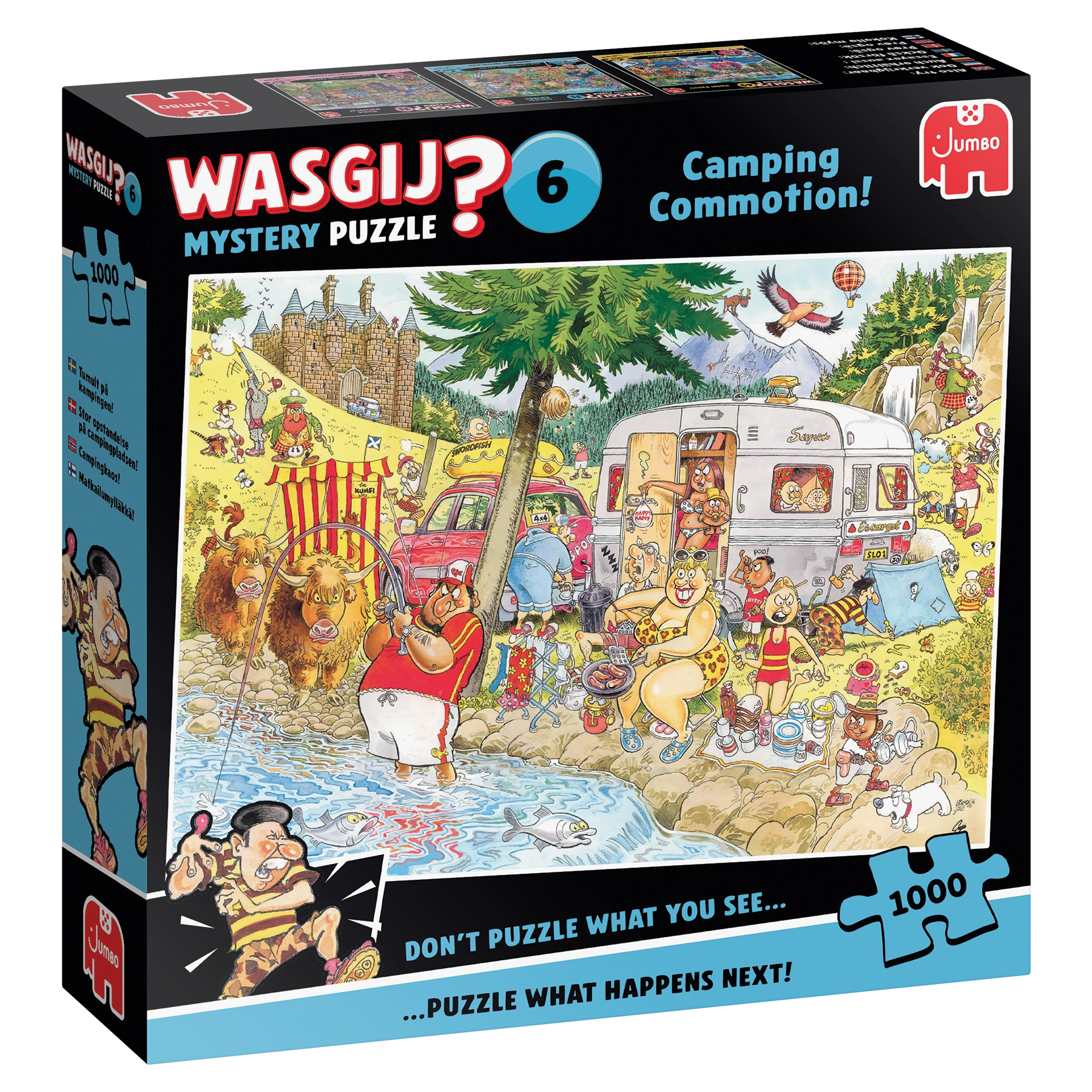 Wasgij - Mystery 6 Camping Commotion