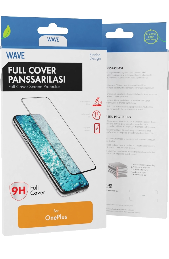 Wave WAVE-FC-OP-9-BK mobile phone screen/back protector