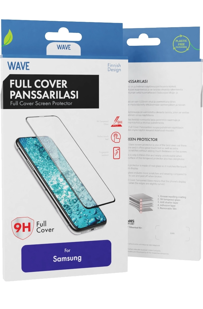 Wave WAVE-FC-SS-A555G-BK mobile phone screen/back protector