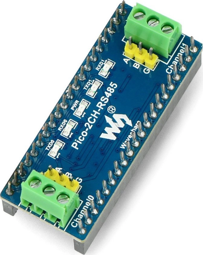 Waveshare 2-Channel RS485 - 2-channel UART-RS485