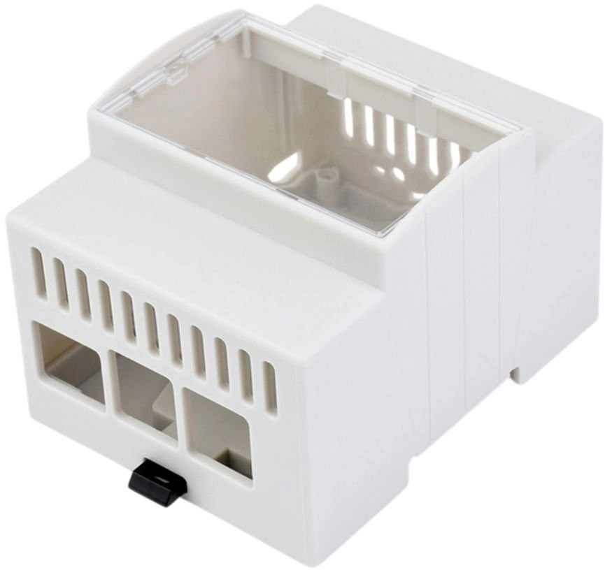 Waveshare korpuss Raspberry Pi 5 korpuss uz DIN sliedes — Waveshare 26682}