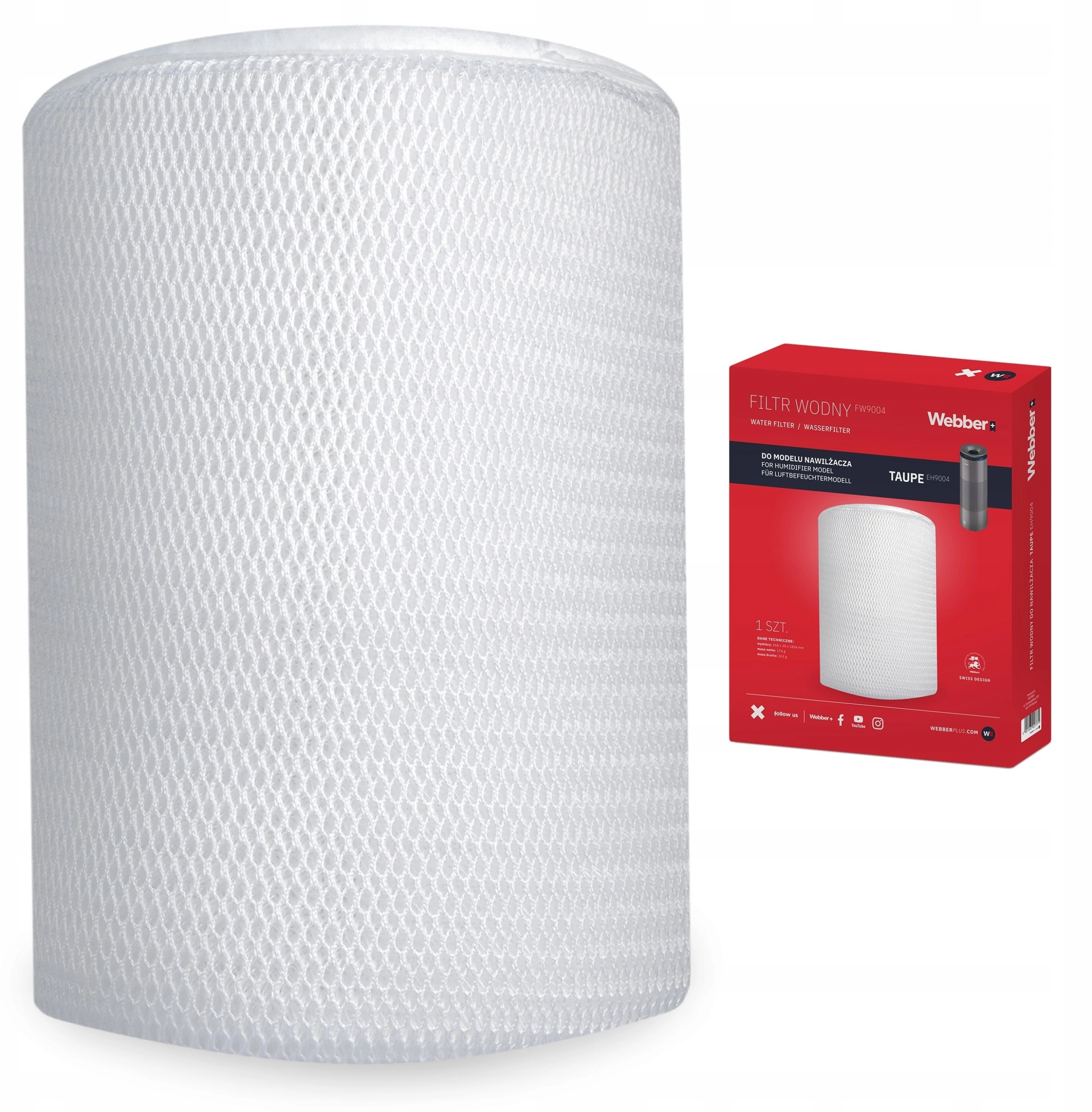 Water filter for the Webber EH9004
