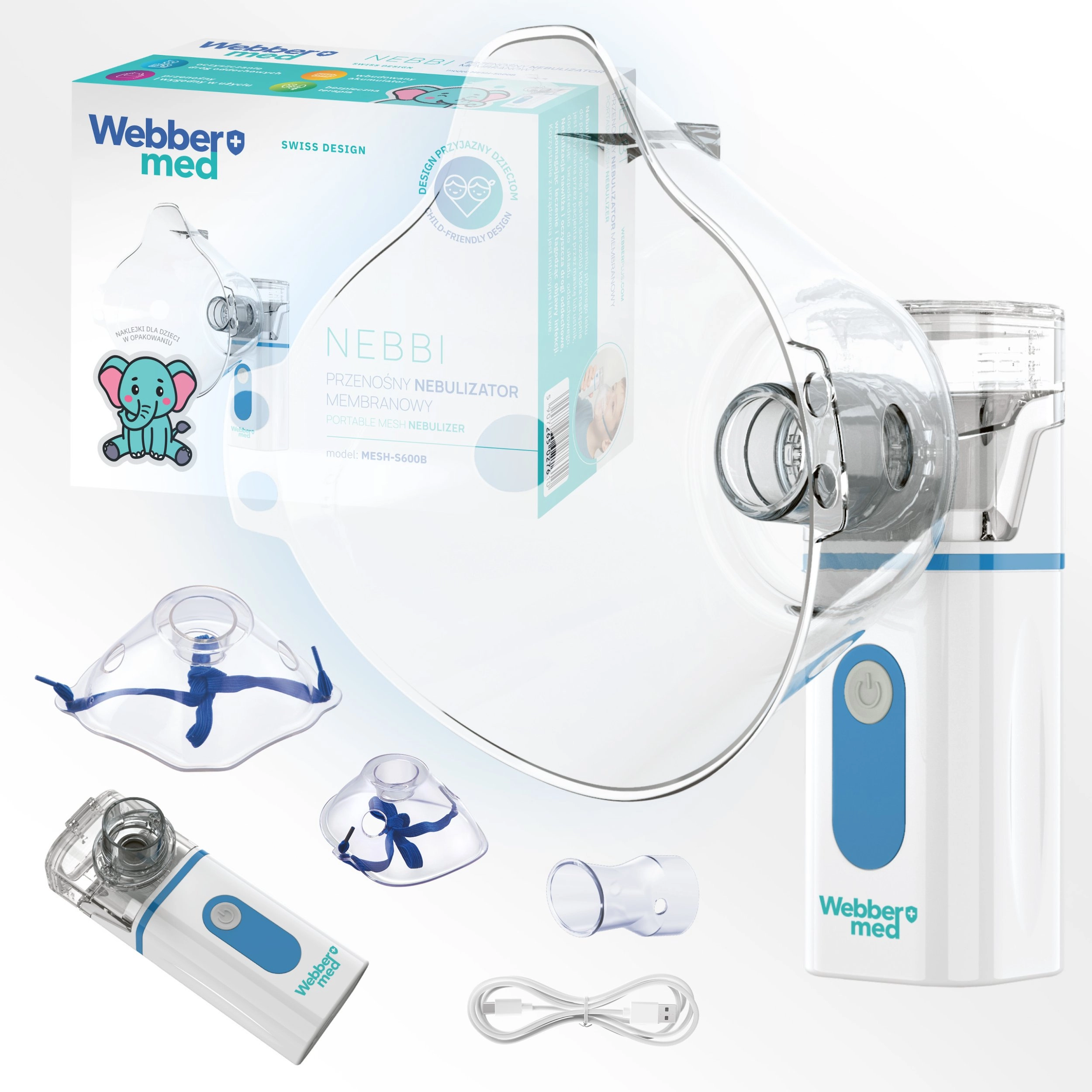 INHALATOR NEBULIZATOR Dla Dzieci i DOROSŁYCH