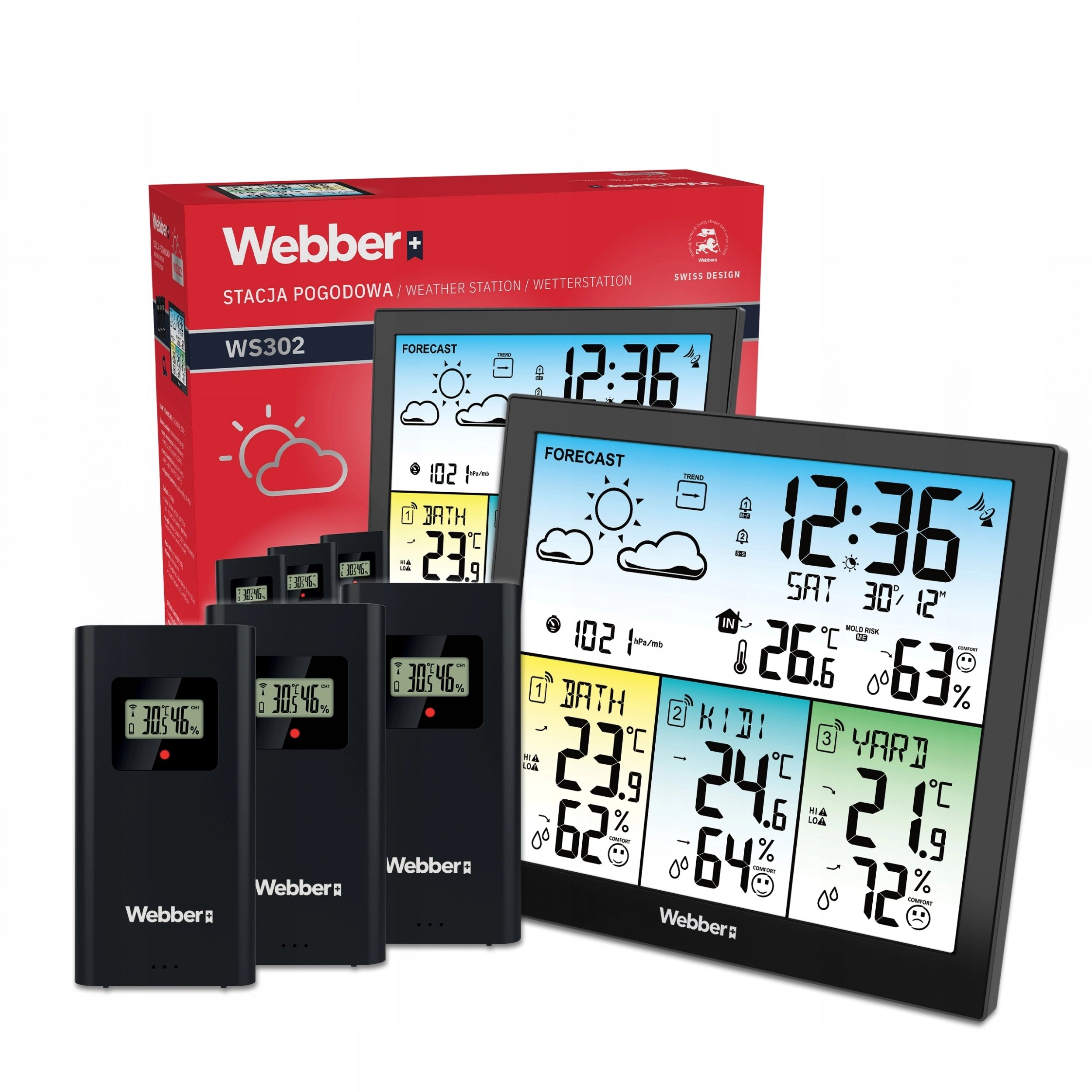 Webber WEATHER STATION WEBBER WS302 3