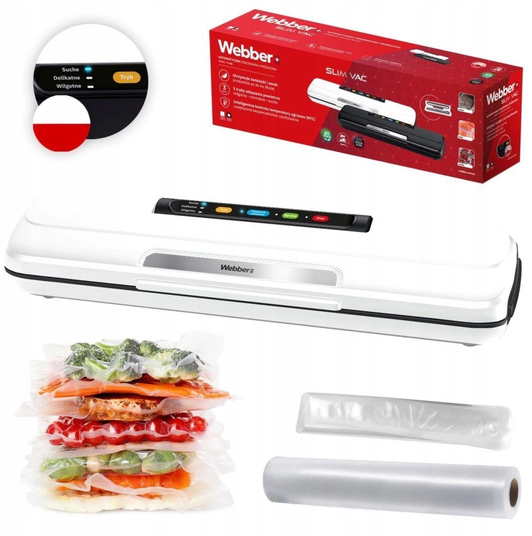 Webber Vacuum food packaging sealer 110W