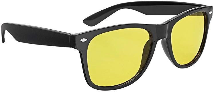 WEDO Nachtsichtbrille schwarz Polarized gelb getönt