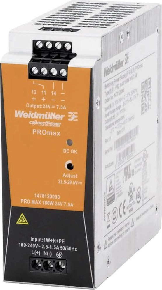 Weidmüller DC Power Supply PRO MAX
