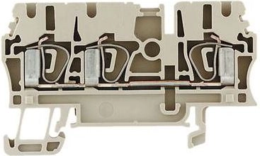 Weidmüller ZDU 2.5/3AN feed-through terminal