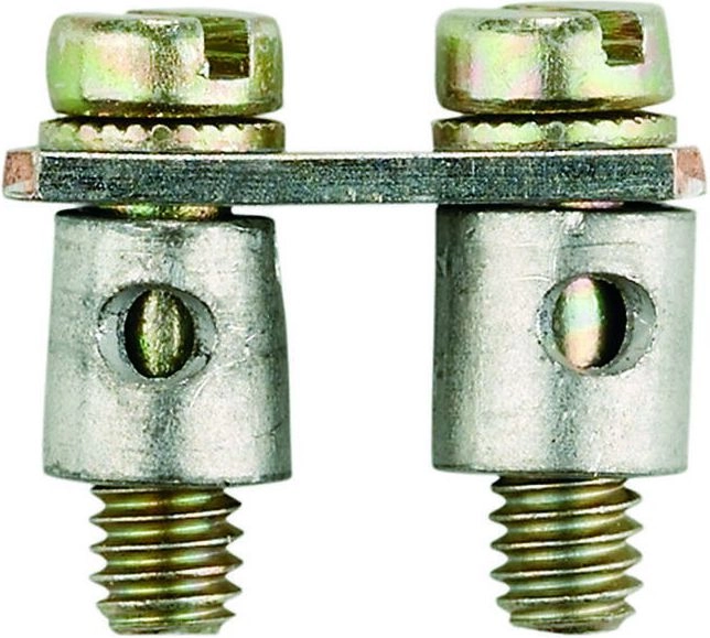 Weidmuller 10-track crossbridge  6mm pitch  gray