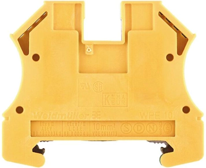 Weidmuller Protective terminal block  2-wire  10mm2