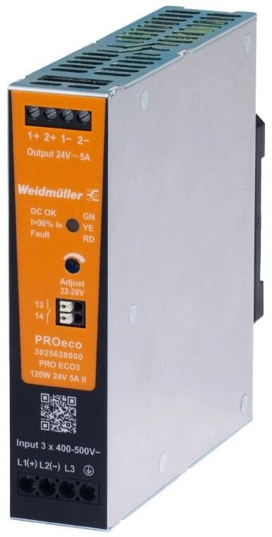 Weidmuller Three-phase switching power supply 400-500V