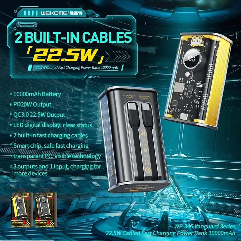Wekome WEKOME WP-345 Vanguard Series Powerbank