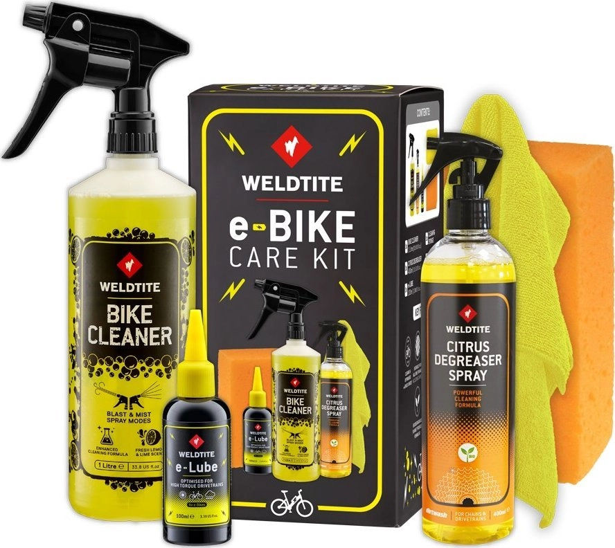 Weldtite Zestaw do pielęgnacji e-rowerów WELDTITE