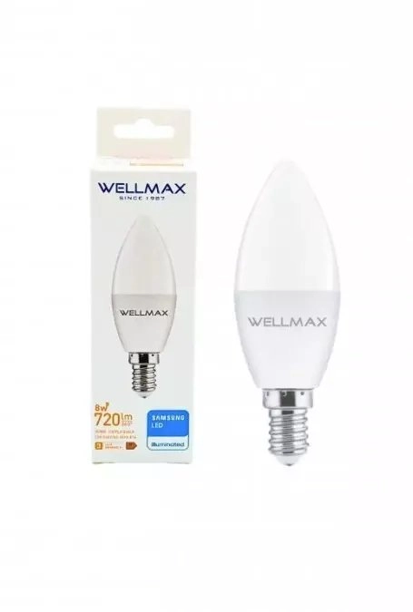 LED bulb 8W E14 Candle 720lm