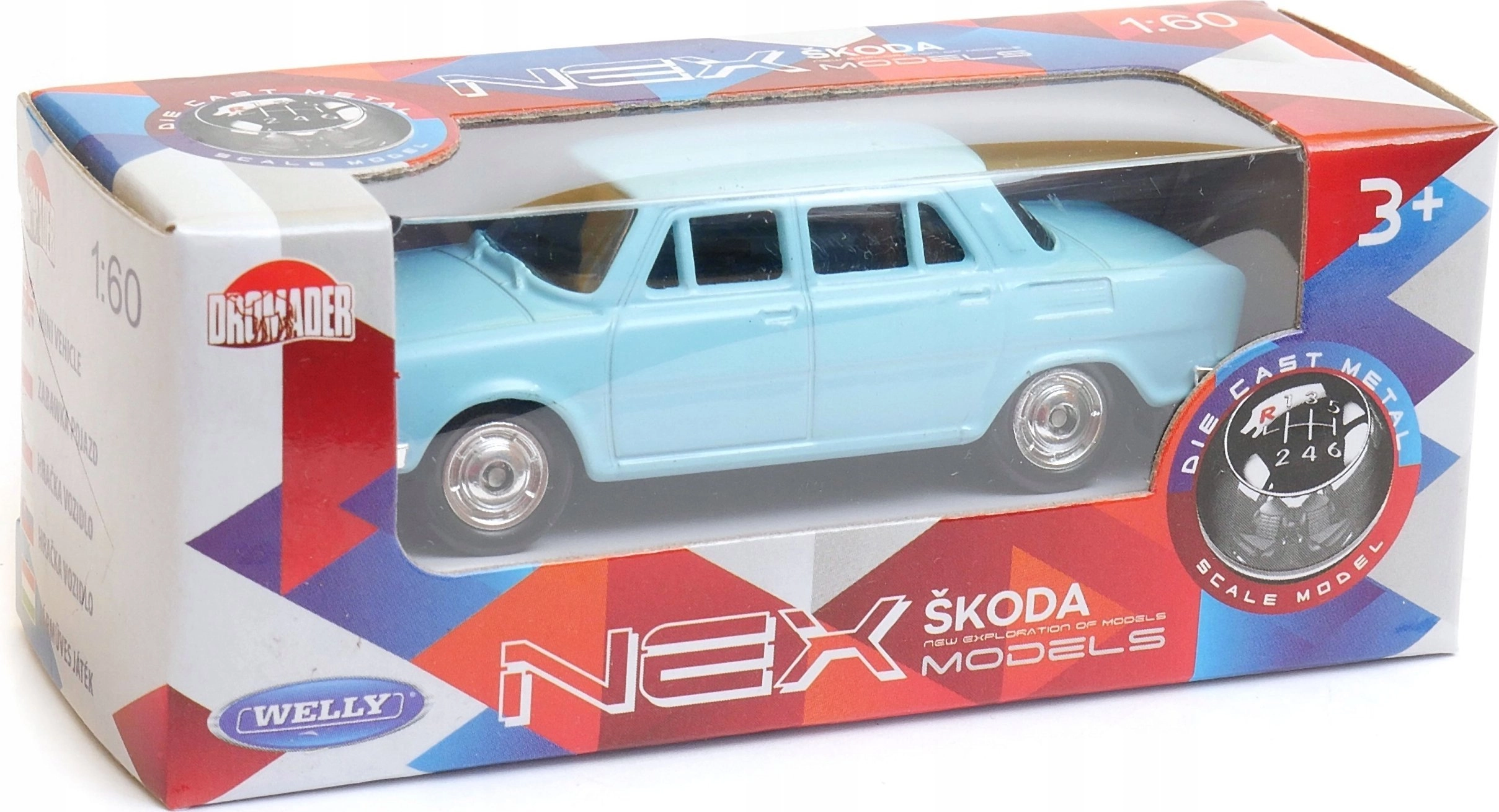 Welly WELLY Auto model 1:60 Skoda