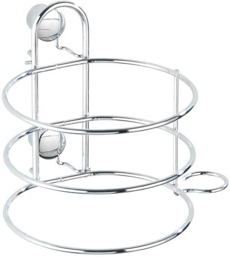CLASSIC hairdryer holder - chrome-plated steel