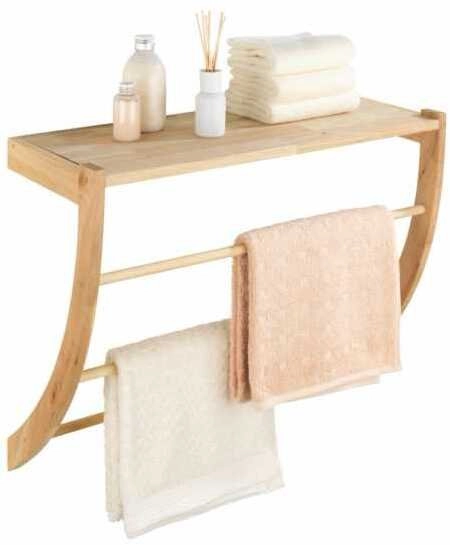 Wenko NORWAY towel rack wooden WENKO