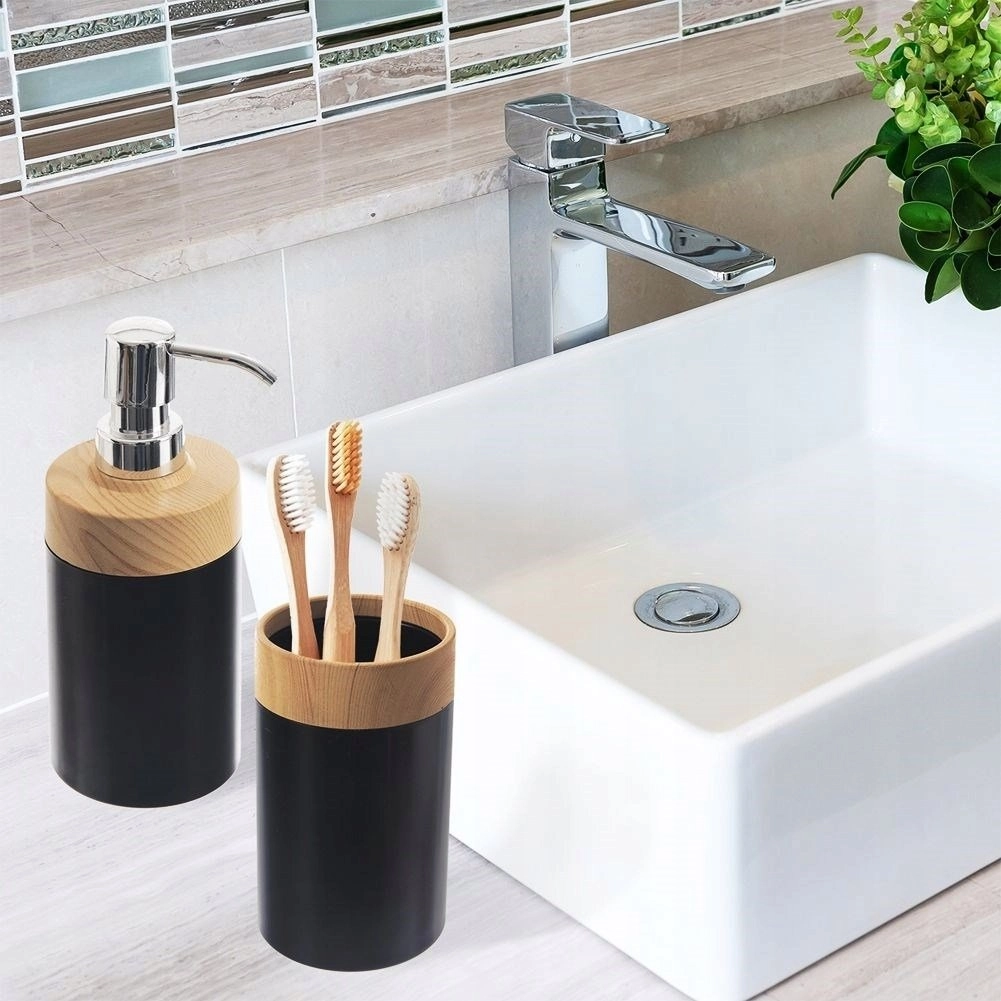 Wenko Bathroom Mug Black 7.5