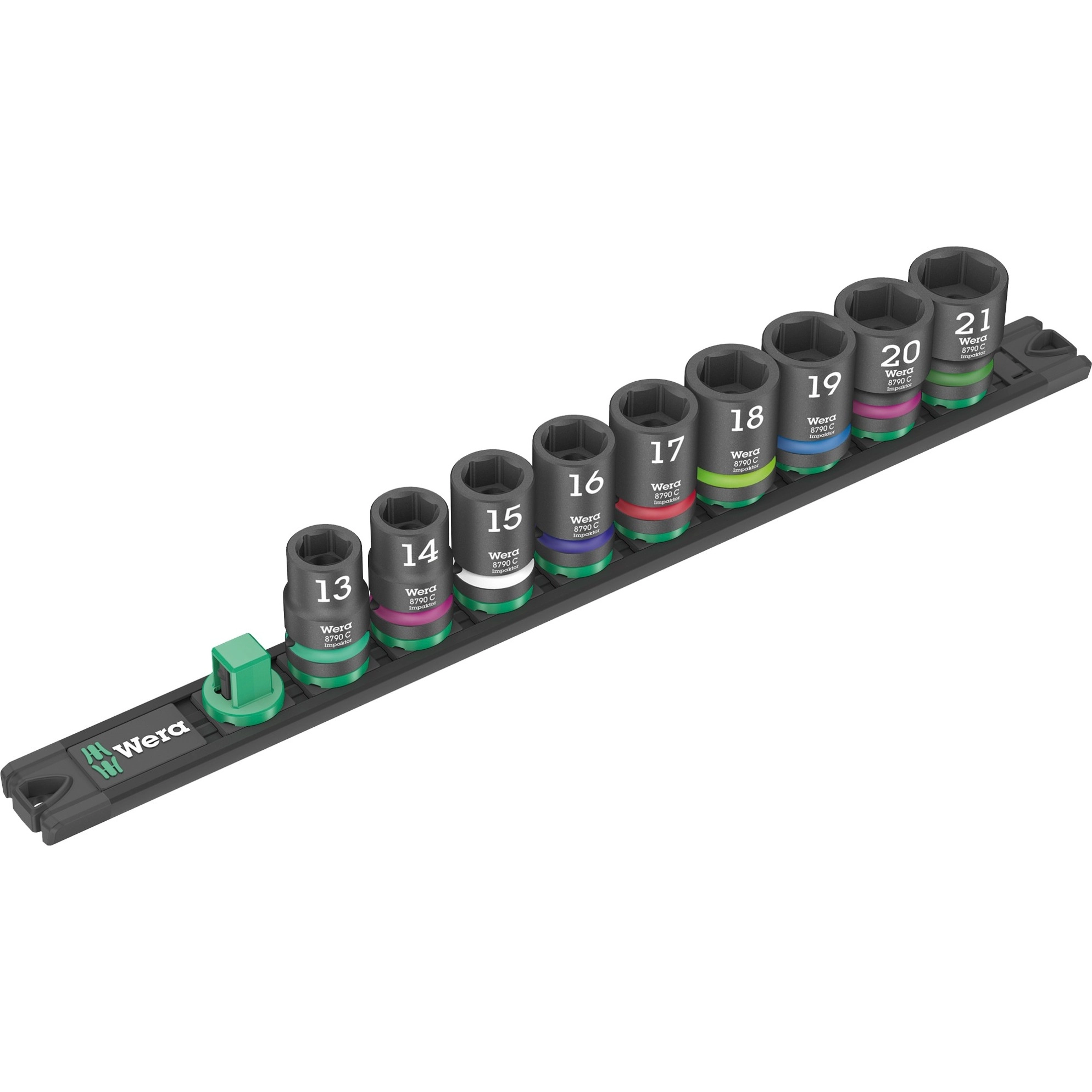 Wera C Impaktor socket magnetic strip