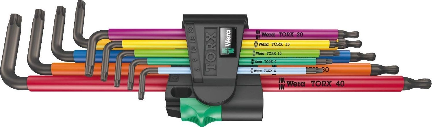 Wera angle key set 967/9 TX