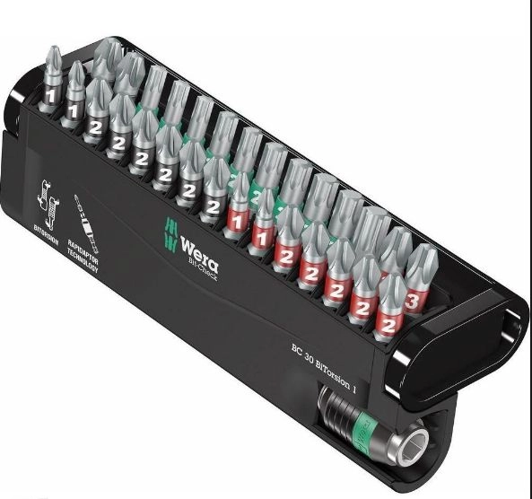 Wera 05057430001 screwdriver bit 30 pc(s)
