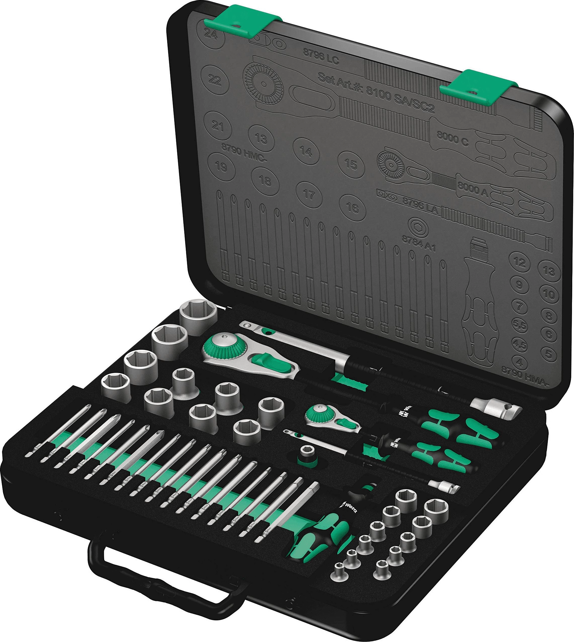 Wera 8100 SA/SC 2 Zyklop Set