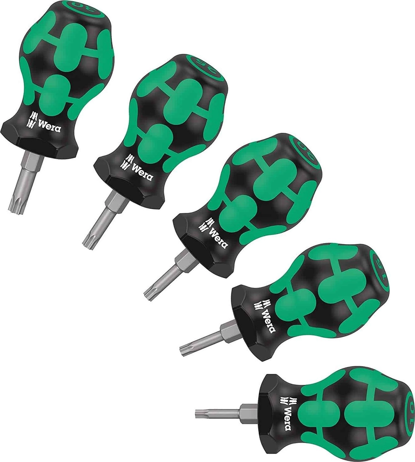 Wera short Torx screwdriver set 5