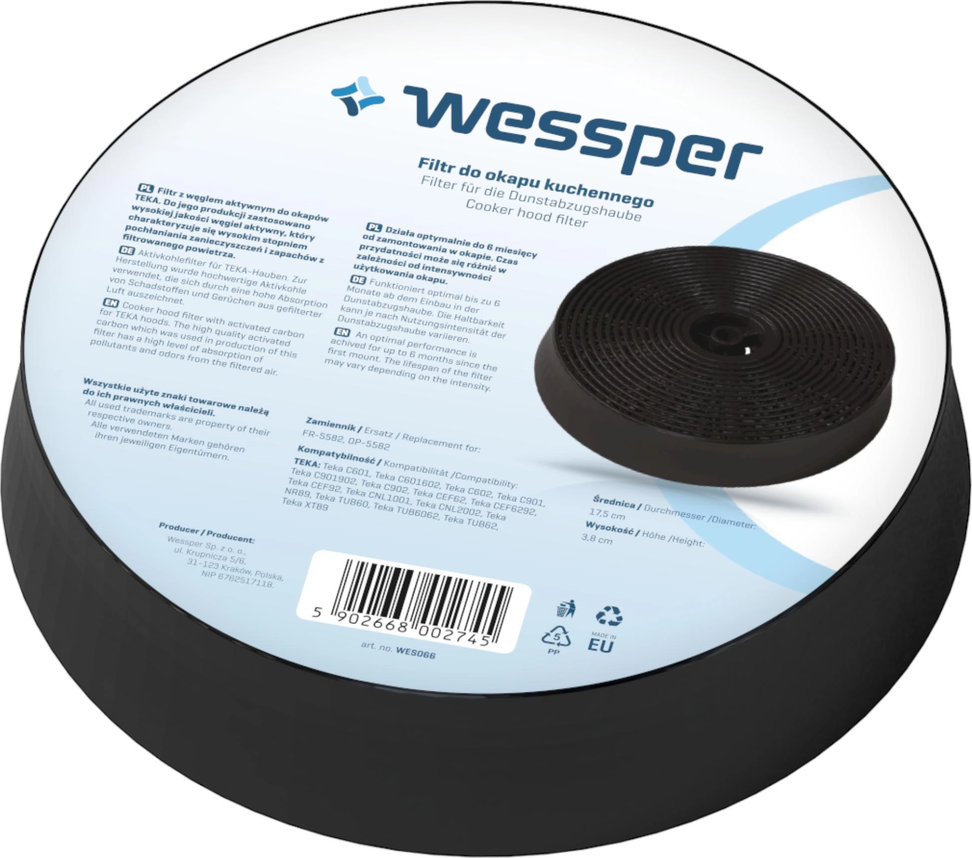 Wessper C1C Teka CNL2002 hood carbon