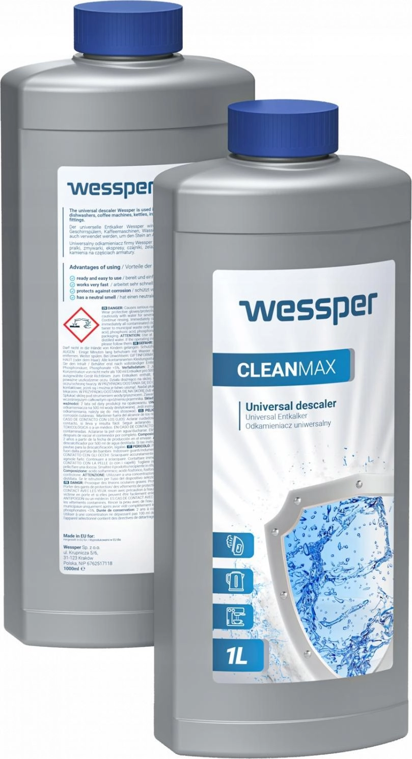 Wessper Universal descaler CleanMax 1L (WES087)